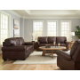 Colleton - Dark Brown - 3 Pc. - Sofa, Loveseat, Rocker Recliner