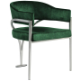 554green-c - Cozyliving Furniture  - Madelyn - Dining Chair (Set of 2) - Green