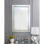 Nysa - Wall Decor - Mirrored & Faux Crystals - Glass - 47"