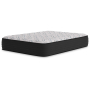 Elite Springs Plush - Gray / Blue - Queen Mattress