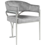 554grey-c - Cozyliving Furniture  - Madelyn - Dining Chair (Set of 2) - Gray