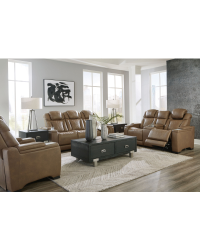 Ashley Furniture Strikefirst 3 Pc. Power Reclining Sofa, Loveseat, Recliner