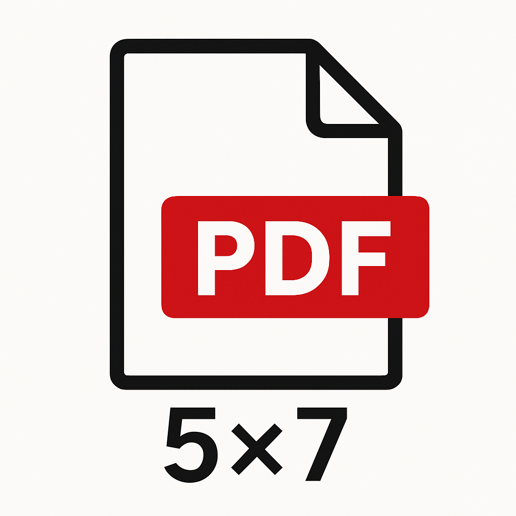 Download 5x7 PDF