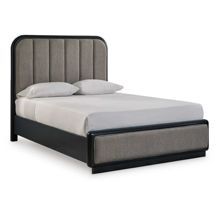 Rowanbeck Gray/Black Bedroom Set